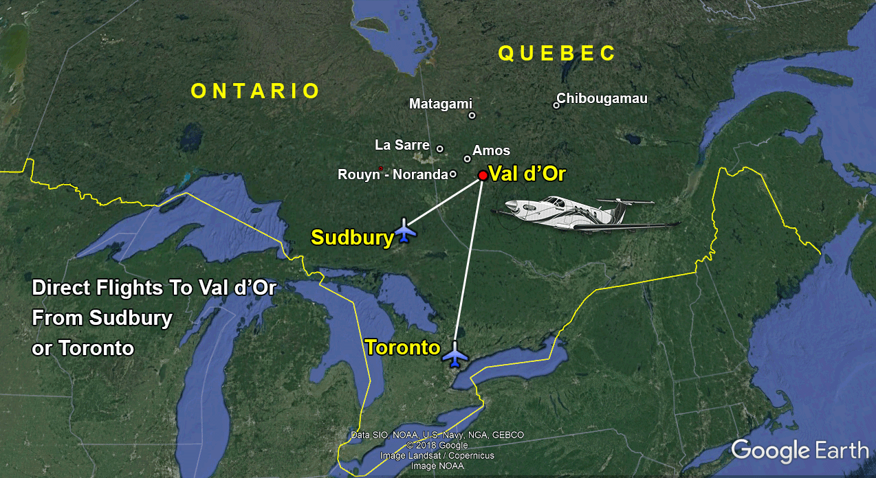 Direct Charter Flights To Sudbury Ontario / Charter Flight Network